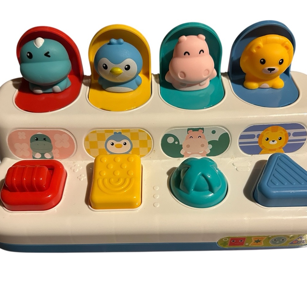 Interactive Animal Pop-Up Toy